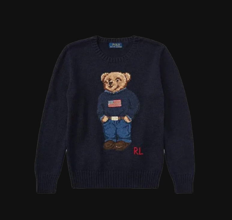 ra1ph 1auren bearr jumper